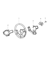 Ram Steering Wheel Diagram - 5NN16LU7AA