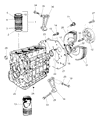 1998 Jeep Cherokee Flywheel Diagram - 4883426AA