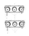 Jeep Compass A/C Switch Diagram - 55111278AF