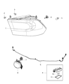 2016 Ram 2500 Headlight Diagram - 68274985AA