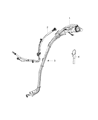 2022 Dodge Durango Fuel Filler Neck Diagram - 68402169AB