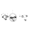 Dodge Steering Wheel Diagram - 5SU01DX9AA