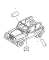 2017 Jeep Wrangler Air Bag Diagram - 1QP31DX9AM
