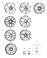 2019 Chrysler Pacifica Spare Wheel Diagram - 6QH031STAA