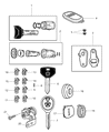 Jeep Transmitter Diagram - 56036859AC