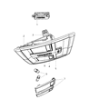 2008 Jeep Liberty Dome Light Diagram - 1CT58DW1AA