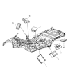 Jeep Air Bag Control Module Diagram - 56010426AH