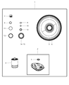 Dodge Automatic Transmission Filter Diagram - 5179267AB
