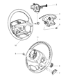 Dodge Ram 3500 Steering Wheel Diagram - YV251J8AC