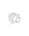 Jeep Compass Door Lock Cylinder Diagram - 68312198AA