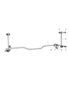 Ram Sway Bar Link Diagram - V8041718AC