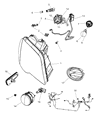 Jeep Compass Fog Light Diagram - 4805857AB