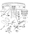 Chrysler Crossfire Clock Spring Diagram - 5101577AA