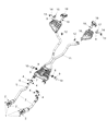 Dodge Durango Catalytic Converter Diagram - 68414796AA