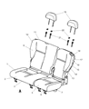 Chrysler PT Cruiser Seat Cushion Diagram - 5175921AA