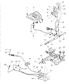 Chrysler Sebring Shift Knob Diagram - MB732340