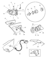 Dodge Neon Side Marker Light Diagram - 5303035