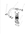 Chrysler EGR Valve Diagram - 4593688AC