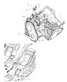 Chrysler PT Cruiser Shift Cable Diagram - 5273285AC