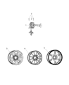 Jeep Wagoneer L Spare Wheel Diagram - 4755196AD