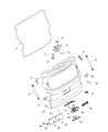 Jeep Renegade Door Lock Switch Diagram - 68428989AA