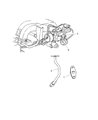 1999 Dodge Caravan EGR Valve Diagram - 4287189AB