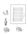 Dodge Viper Ignition Coil Diagram - 56029098AA