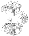 Jeep A/C Compressor Cut-Out Switches Diagram - 5015872AC