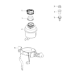 Ram Power Steering Reservoir Diagram - 68275701AA