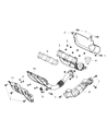 Jeep Exhaust Manifold Diagram - 68148178AA