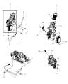Jeep Wrangler Oil Cooler Diagram - 68032203AA