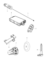 2019 Dodge Journey Antenna Diagram - 68067582AE