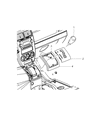 Jeep Compass Shift Knob Diagram - 5273590AB
