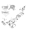 Dodge Nitro Catalytic Converter Diagram - 52125332AE