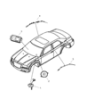 2005 Dodge Magnum Air Bag Diagram - 4787514AD