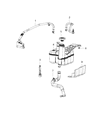 Ram Coolant Reservoir Diagram - 68166475AB