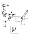 2009 Dodge Durango Shock Absorber Diagram - 52855888AB