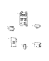 Dodge Challenger Body Control Module Diagram - 68277392AC