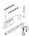 Ram 2500 Exhaust Valve Diagram - 5045478AB