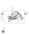 Jeep Grand Cherokee L Differential Diagram - 68378937AB