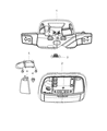Jeep Dome Light Diagram - 1VS371L1AD
