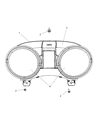 Jeep Grand Cherokee Speedometer Diagram - 5172602AI