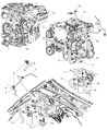 Jeep A/C Hose Diagram - 55037809AC