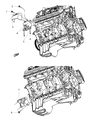 Chrysler Engine Mount Diagram - 4578053AC