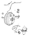 Dodge Journey Brake Booster Diagram - 68067672AB