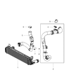 Dodge Dart Intercooler Diagram - 55111495AB