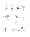 Jeep Knock Sensor Diagram - 68223050AA