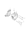 2018 Jeep Grand Cherokee Alternator Diagram - 4801835AC
