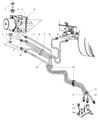 Dodge Dakota ABS Control Module Diagram - 52010404AK