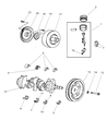 Chrysler New Yorker Piston Ring Set Diagram - 4626388